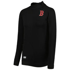 Boston Red Sox Levelwear Women's Verse Asymmetrical Raglan Tri-Blend Quarter-Zip Jacket - MLB Jackets
