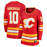 Jonathan Huberdeau Calgary Flames Fanatics Women's Home Breakaway Player Jersey - NHL Jerseys