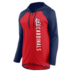 St. Louis Cardinals Fanatics Women's Forever Fan Full-Zip Hoodie Jacket - MLB Jackets