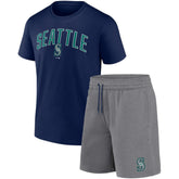 Seattle Mariners Fanatics Arch T-Shirt & Shorts Combo Set - MLB Shorts