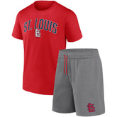 St. Louis Cardinals Fanatics Arch T-Shirt & Shorts Combo Set - MLB Shorts