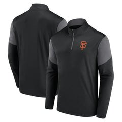 San Francisco Giants Fanatics Logo Quarter-Zip Top - MLB Tops