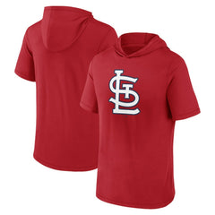 St. Louis Cardinals Fanatics Short Sleeve Hoodie T-Shirt - MLB Hoodies