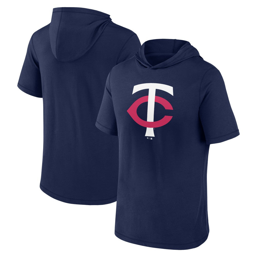 Minnesota Twins Fanatics Short Sleeve Hoodie T-Shirt - MLB Hoodies
