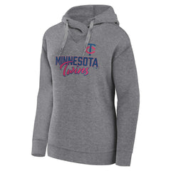Minnesota Twins Fanatics Women's Script Favorite Lightweight Pullover Hoodie - MLB Hoodies