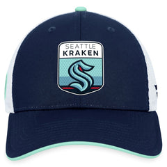Seattle Kraken Fanatics 2023 NHL Draft On Stage Trucker Adjustable Hat - NHL Hats