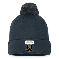 Vegas Golden Knights Fanatics 2023 NHL Draft Cuffed Knit Hat with Pom - NHL Hats