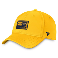 Nashville Predators Fanatics Authentic Pro Training Camp Flex Hat – Gold - NHL Hats