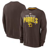 San Diego Padres Nike Cooperstown Collection Team Shout Out Pullover Sweatshirt - MLB Pullover