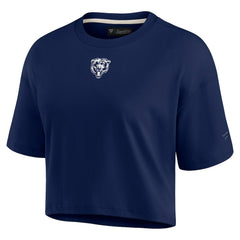 Chicago Bears Women's Elements Super Soft Boxy Cropped T-Shirt | NFL On sale