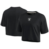 Las Vegas Raiders Women's Elements Super Soft Boxy Cropped T-Shirt | NFL Hot