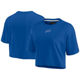 Buffalo Bills Women's Elements Super Soft Boxy Cropped T-Shirt | NFL Hot