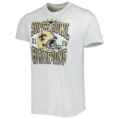 New Orleans Saints Homage Champs Hyper Local Tri-Blend T-Shirt | NFL Outlet