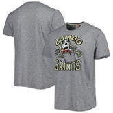 New Orleans Saints Homage Gumbo Hyper Local Tri-Blend T-Shirt | NFL Discount