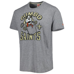 New Orleans Saints Homage Gumbo Hyper Local Tri-Blend T-Shirt | NFL Discount