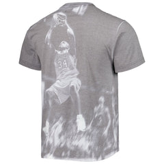 Heather Gray Shaquille O'Neal Los Angeles Lakers Above The Rim T-Shirt | NBA