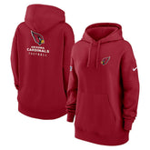 Arizona Cardinals Women's 2023 Sideline Club Fleece Pullover Hoodie | NFL US