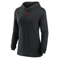 Arizona Cardinals Women's Sideline Performance Long Sleeve Hoodie T-Shirt | NFL Discount