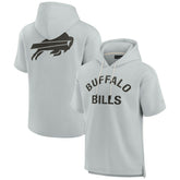 Buffalo Bills Unisex Elements Super Soft Fleece Short Sleeve Pullover Hoodie | NFL New