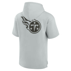 Tennessee Titans Unisex Elements Super Soft Fleece Short Sleeve Pullover Hoodie | NFL New