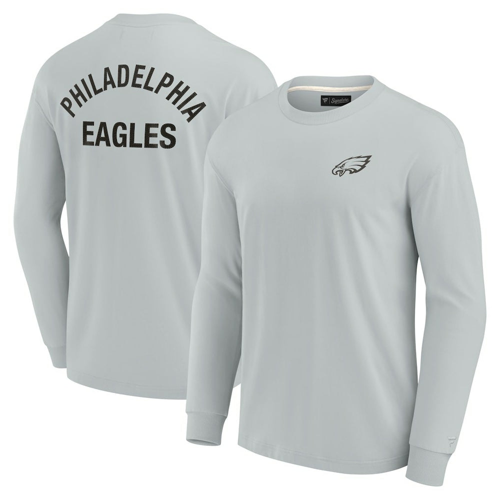 Philadelphia Eagles Unisex Elements Super Soft Long Sleeve T-Shirt | NFL Discount