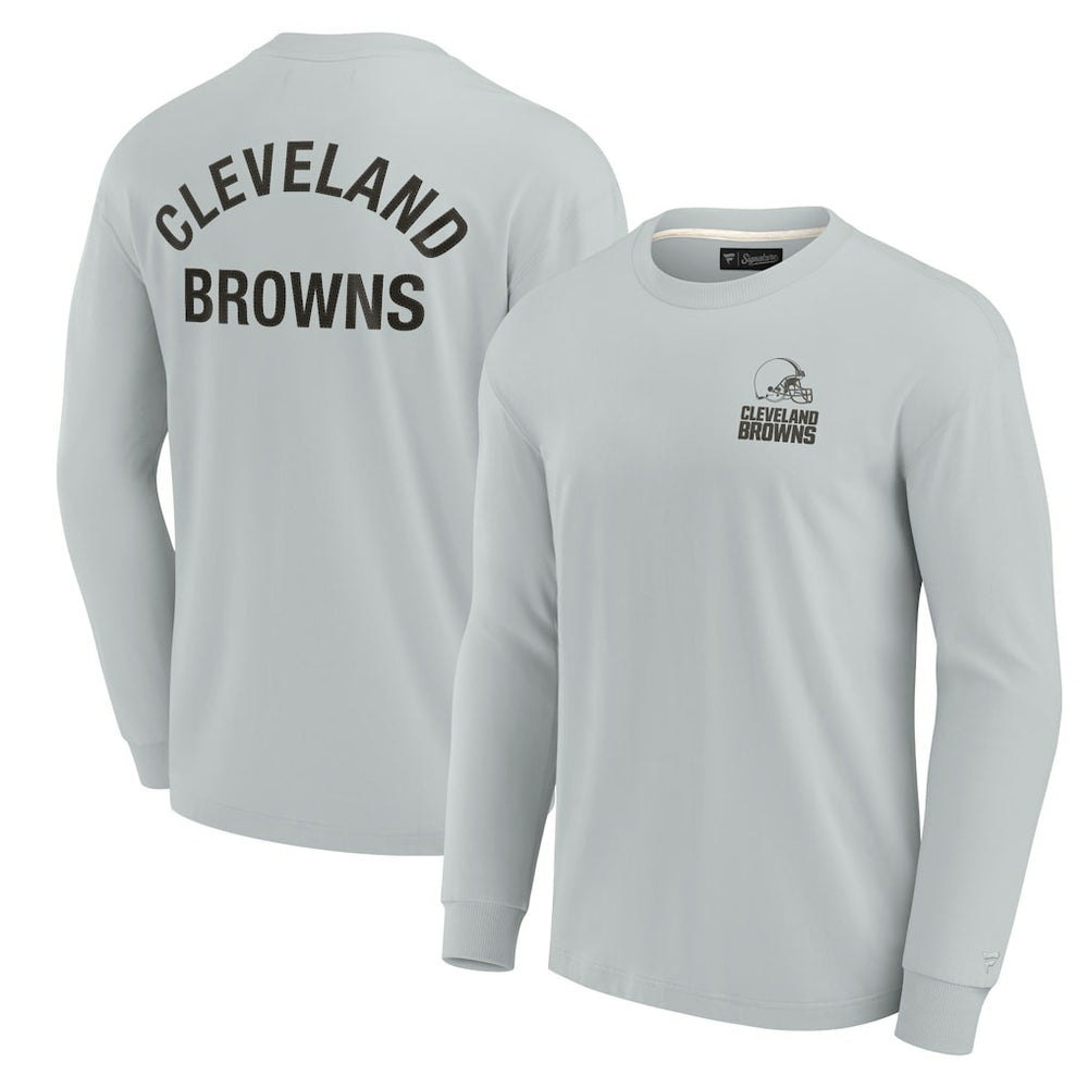 Cleveland Browns Unisex Elements Super Soft Long Sleeve T-Shirt | NFL Discount
