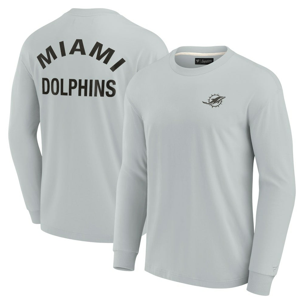 Miami Dolphins Unisex Elements Super Soft Long Sleeve T-Shirt | NFL Hot
