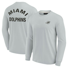 Miami Dolphins Unisex Elements Super Soft Long Sleeve T-Shirt | NFL Hot