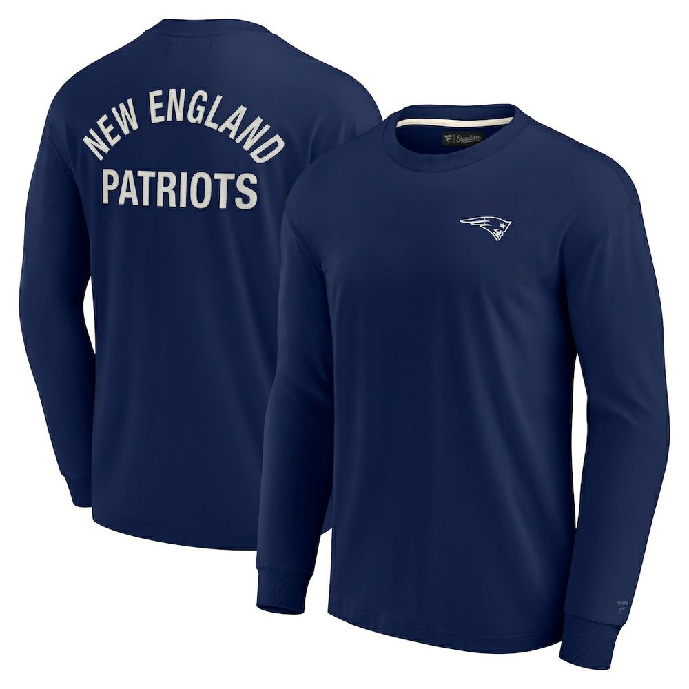 New England Patriots Unisex Elements Super Soft Long Sleeve T-Shirt | NFL Discount