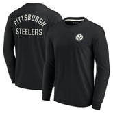 Pittsburgh Steelers Unisex Elements Super Soft Long Sleeve T-Shirt | NFL US