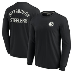 Pittsburgh Steelers Unisex Elements Super Soft Long Sleeve T-Shirt | NFL US