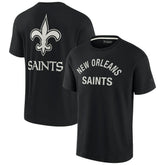 New Orleans Saints Unisex Elements Super Soft Short Sleeve T-Shirt | NFL Sale