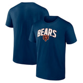 Chicago Bears Arched Kicker Stencil T-Shirt | NFL Near me