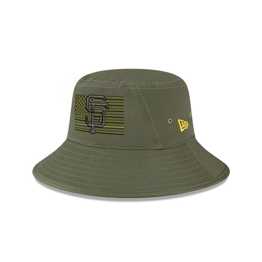 San Francisco Giants New Era 2023 Armed Forces Day Bucket Hat - MLB Hats