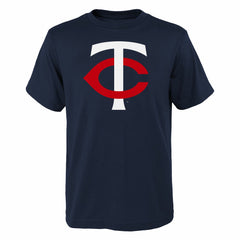 Minnesota Twins Youth Logo Primary Team T-Shirt - MLB T-shirts