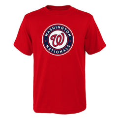 Washington Nationals Youth Logo Primary Team T-Shirt - MLB T-shirts