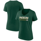 Green Bay Packers Women's Primary Play V-Neck T-Shirt | NFL Near me