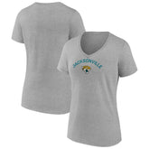 Jacksonville Jaguars Women's Team Arc V-Neck T-Shirt | NFL Near me