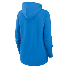Los Angeles Chargers Women's Asymmetrical Raglan Full-Zip Hoodie | NFL Outlet