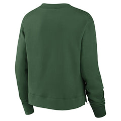 New York Jets Women's High Hip Fleece Pullover Sweatshirt | NFL Sale
