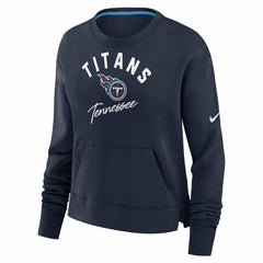 Tennessee Titans Women's High Hip Fleece Pullover Sweatshirt | NFL On sale