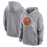 Cleveland Browns Women's Team Logo Club Fleece Pullover Hoodie | NFL Outlet