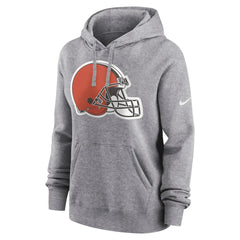 Cleveland Browns Women's Team Logo Club Fleece Pullover Hoodie | NFL Outlet