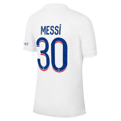 Lionel Messi Paris Saint-Germain 2022/23 Third Breathe Stadium Replica Player Jersey