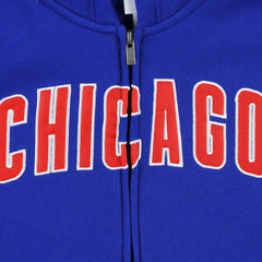 Chicago Cubs Youth Wordmark Full-Zip Fleece Hoodie - MLB Hoodies