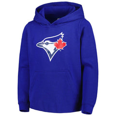 Toronto Blue Jays Youth Team Primary Logo Pullover Hoodie - MLB Hoodies
