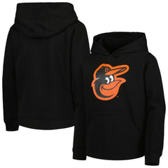 Baltimore Orioles Youth Team Primary Logo Pullover Hoodie - MLB Hoodies