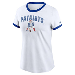 New England Patriots Women's Rewind Ringer T-Shirt | NFL Near me