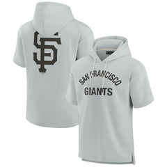 San Francisco Giants Fanatics Unisex Elements Super Soft Fleece Short Sleeve Pullover Hoodie - MLB Hoodies