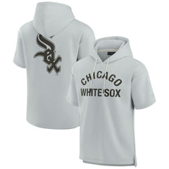 Chicago White Sox Fanatics Unisex Elements Super Soft Fleece Short Sleeve Pullover Hoodie - MLB Hoodies